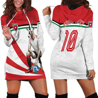 Personalized Jordan Football Oryx Mascot Hoodie Dress Patriotic Diagonal Stripe Athletic Graphic
