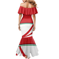 Jordan Football Oryx Mascot Mermaid Dress Patriotic Diagonal Stripe Athletic Graphic