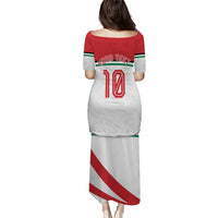 Personalized Jordan Football Oryx Mascot Puletasi Patriotic Diagonal Stripe Athletic Graphic