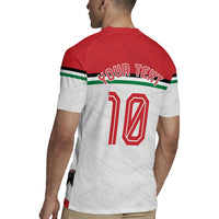 Personalized Jordan Football Oryx Mascot Rugby Jersey Patriotic Diagonal Stripe Athletic Graphic