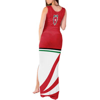 Jordan Football Oryx Mascot Tank Maxi Dress Patriotic Diagonal Stripe Athletic Graphic