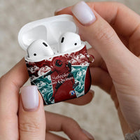 Portugal Football AirPods Case Selecao das Quinas Rooster Mascot Ornate Marble Swirl