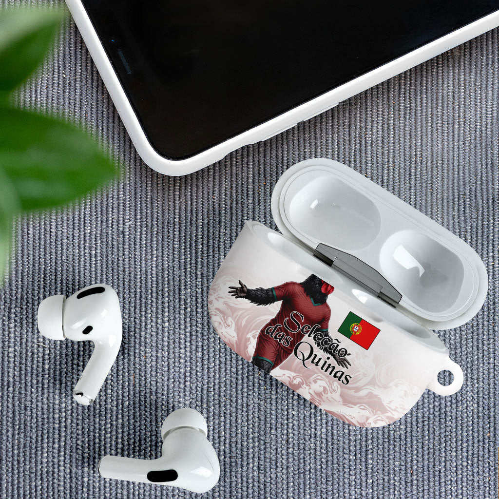 Portugal Football Selecao das Quinas AirPods Case Rooster Mascot Patriotic Ornate