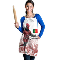 Portugal Football Selecao das Quinas Apron Rooster Mascot Patriotic Ornate