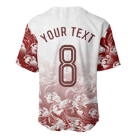 Personalized Portugal Football Selecao das Quinas Baseball Jersey Rooster Mascot Patriotic Ornate