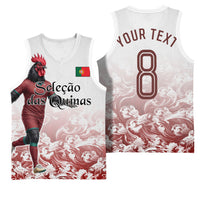 Personalized Portugal Football Selecao das Quinas Basketball Jersey Rooster Mascot Patriotic Ornate