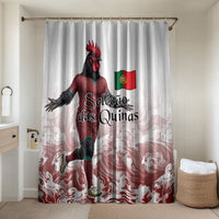 Portugal Football Selecao das Quinas Bathroom Set Rooster Mascot Patriotic Ornate