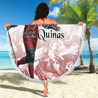 Portugal Football Selecao das Quinas Beach Blanket Rooster Mascot Patriotic Ornate
