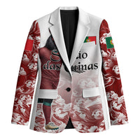 Personalized Portugal Football Selecao das Quinas Blazer Rooster Mascot Patriotic Ornate