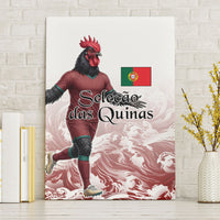 Portugal Football Selecao das Quinas Canvas Wall Art Rooster Mascot Patriotic Ornate