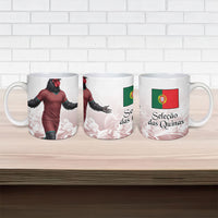 Portugal Football Selecao das Quinas Ceramic Mug Rooster Mascot Patriotic Ornate