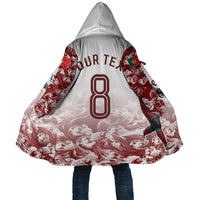 Personalized Portugal Football Selecao das Quinas Cloak Rooster Mascot Patriotic Ornate