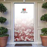 Portugal Football Selecao das Quinas Door Cover Rooster Mascot Patriotic Ornate