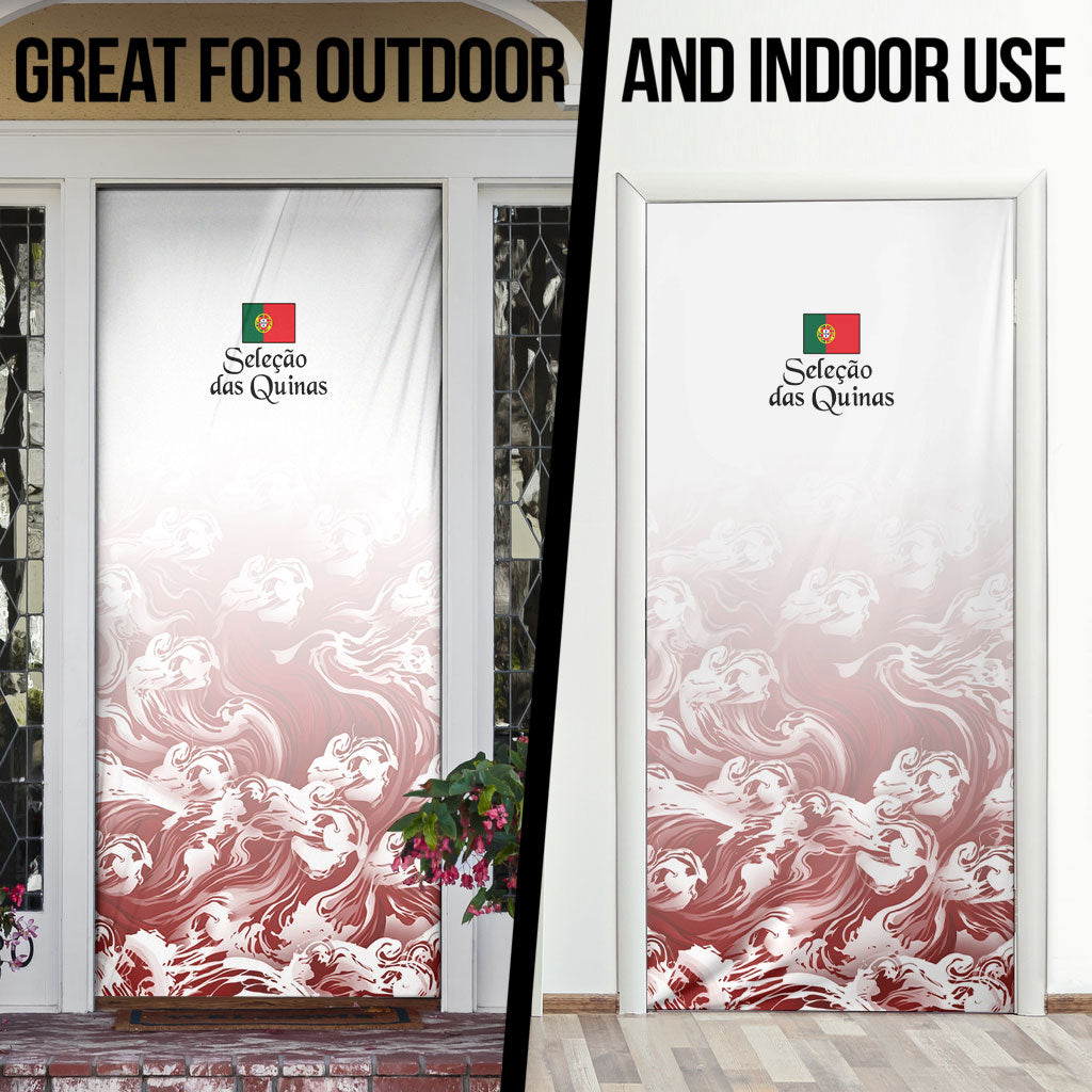 Portugal Football Selecao das Quinas Door Cover Rooster Mascot Patriotic Ornate