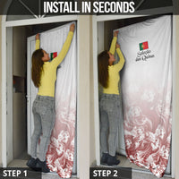 Portugal Football Selecao das Quinas Door Cover Rooster Mascot Patriotic Ornate