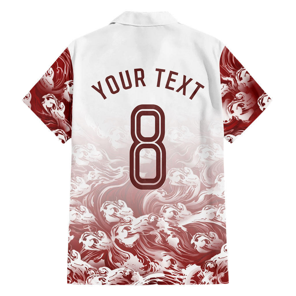 Personalized Portugal Football Selecao das Quinas Hawaiian Shirt Rooster Mascot Patriotic Ornate