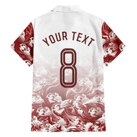 Personalized Portugal Football Selecao das Quinas Hawaiian Shirt Rooster Mascot Patriotic Ornate