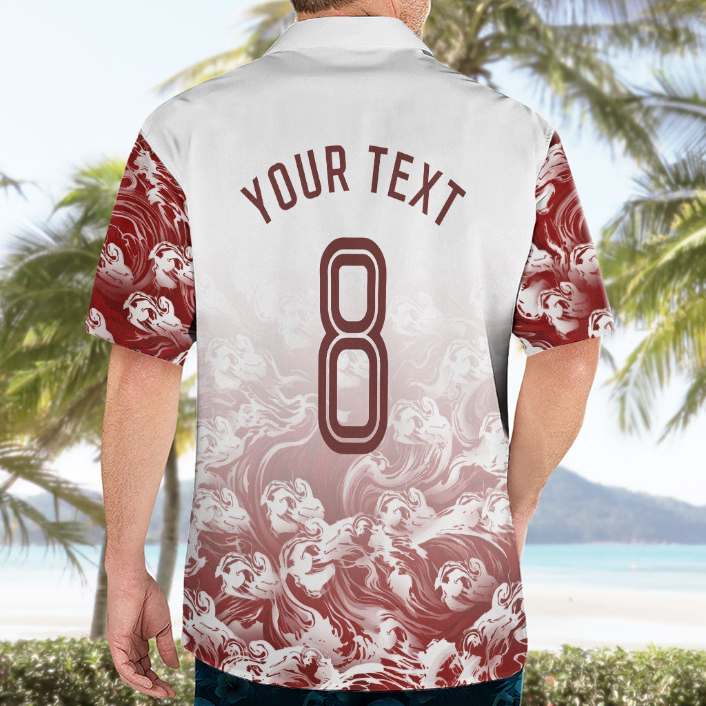 Personalized Portugal Football Selecao das Quinas Hawaiian Shirt Rooster Mascot Patriotic Ornate