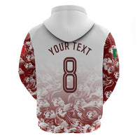 Personalized Portugal Football Selecao das Quinas Hoodie Rooster Mascot Patriotic Ornate