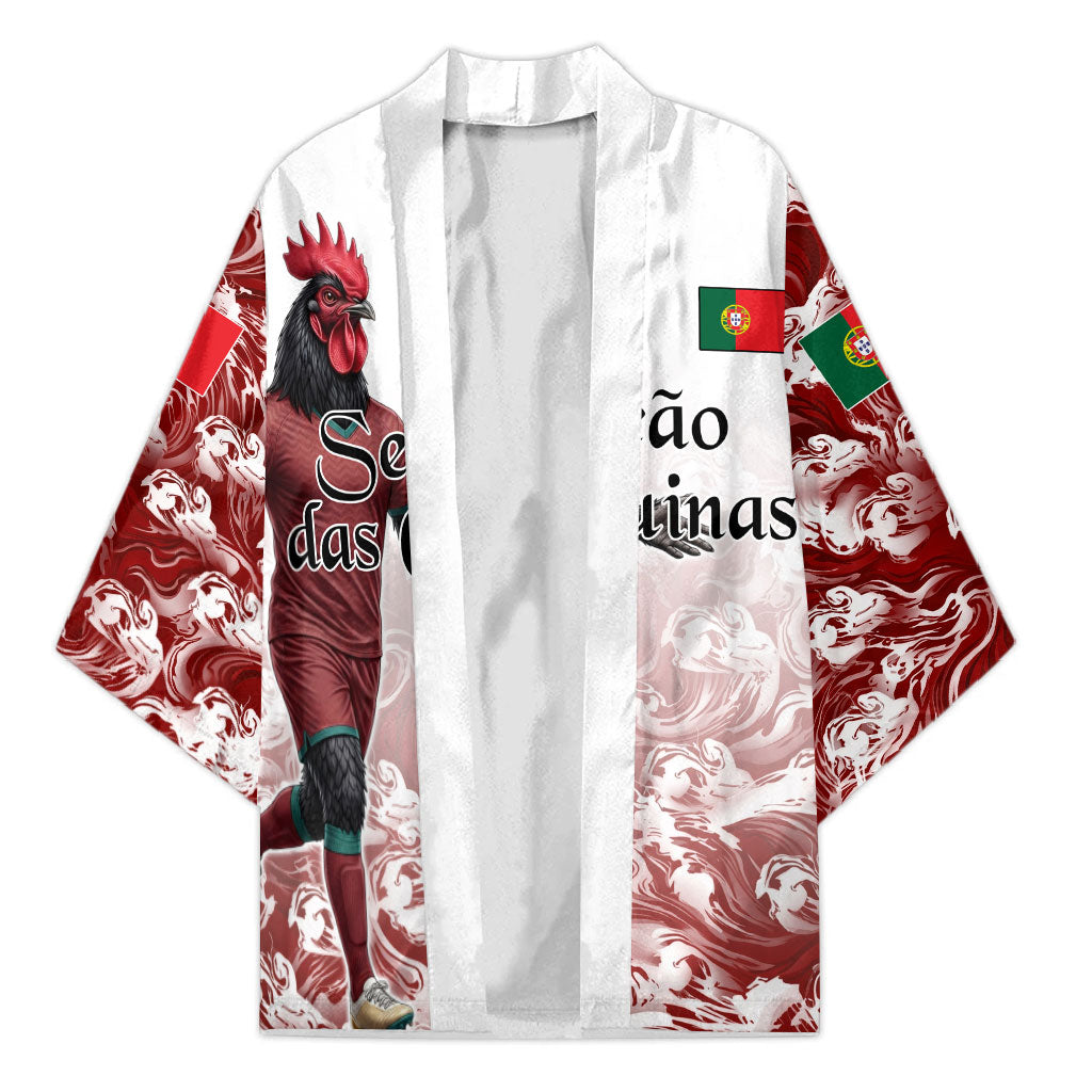 Personalized Portugal Football Selecao das Quinas Kimono Rooster Mascot Patriotic Ornate