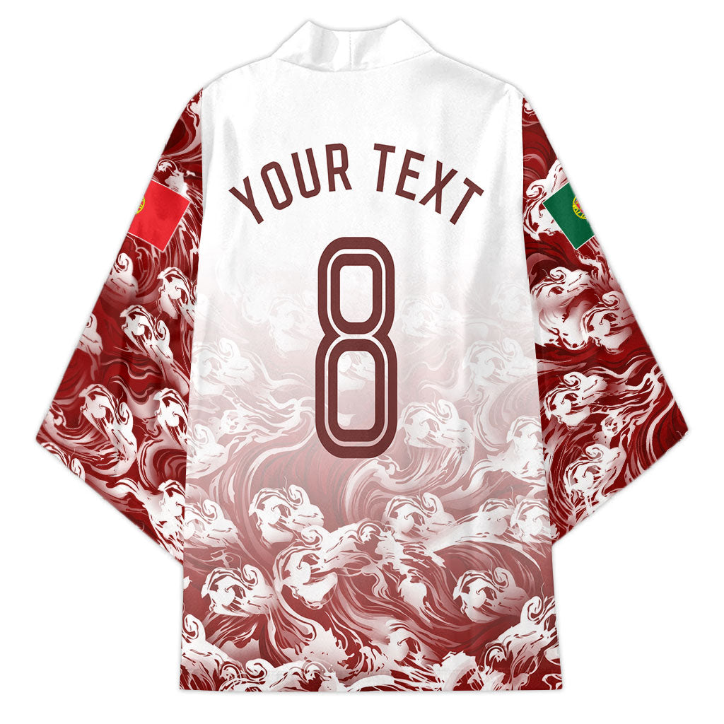 Personalized Portugal Football Selecao das Quinas Kimono Rooster Mascot Patriotic Ornate