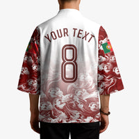 Personalized Portugal Football Selecao das Quinas Kimono Rooster Mascot Patriotic Ornate