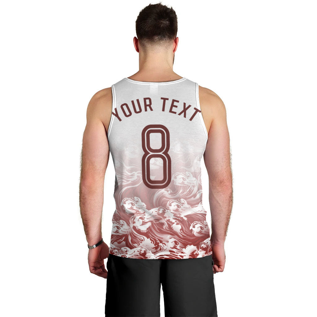 Personalized Portugal Football Selecao das Quinas Men Tank Top Rooster Mascot Patriotic Ornate