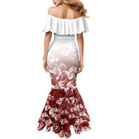 Portugal Football Selecao das Quinas Mermaid Dress Rooster Mascot Patriotic Ornate