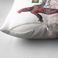Portugal Football Selecao das Quinas Pillow Cover Rooster Mascot Patriotic Ornate