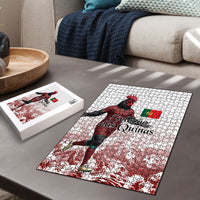 Portugal Football Selecao das Quinas Puzzle Rooster Mascot Patriotic Ornate