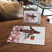 Portugal Football Selecao das Quinas Puzzle Rooster Mascot Patriotic Ornate