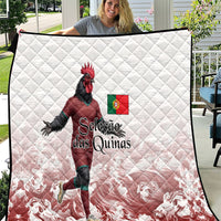 Portugal Football Selecao das Quinas Quilt Rooster Mascot Patriotic Ornate