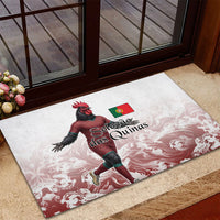 Portugal Football Selecao das Quinas Rubber Doormat Rooster Mascot Patriotic Ornate