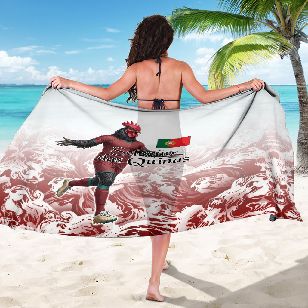 Portugal Football Selecao das Quinas Sarong Rooster Mascot Patriotic Ornate