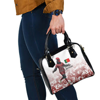 Portugal Football Selecao das Quinas Shoulder Handbag Rooster Mascot Patriotic Ornate