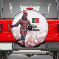 Portugal Football Selecao das Quinas Spare Tire Cover Rooster Mascot Patriotic Ornate