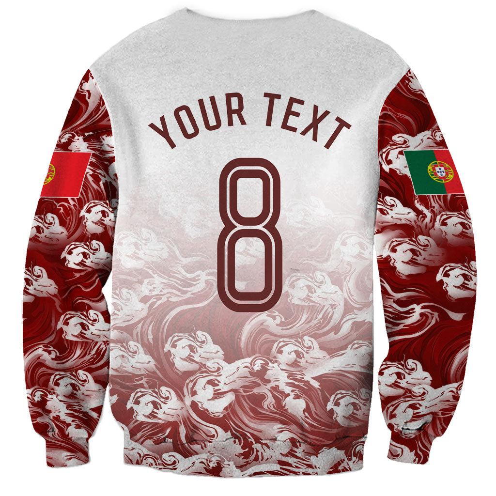 Personalized Portugal Football Selecao das Quinas Sweatshirt Rooster Mascot Patriotic Ornate