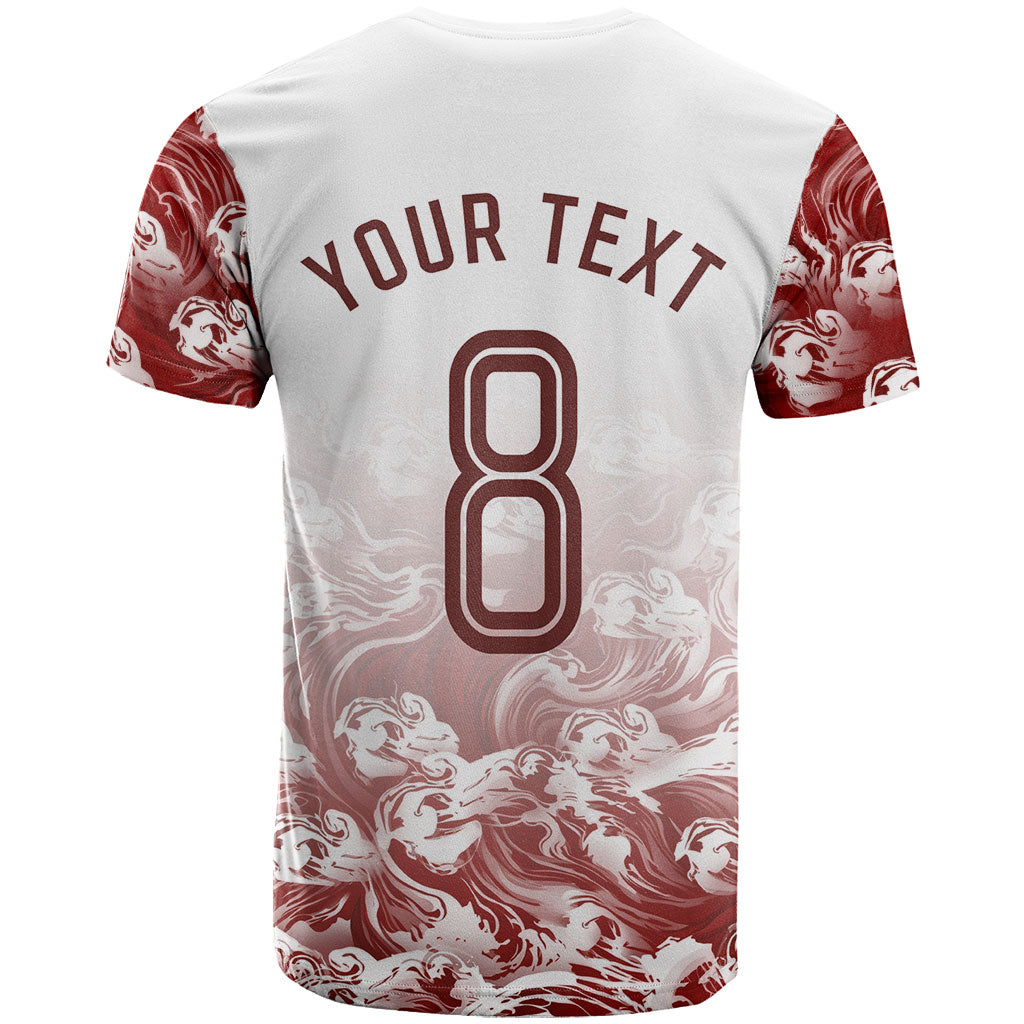 Personalized Portugal Football Selecao das Quinas T Shirt Rooster Mascot Patriotic Ornate