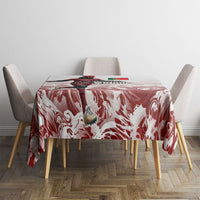 Portugal Football Selecao das Quinas Tablecloth Rooster Mascot Patriotic Ornate