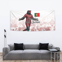 Portugal Football Selecao das Quinas Tapestry Rooster Mascot Patriotic Ornate