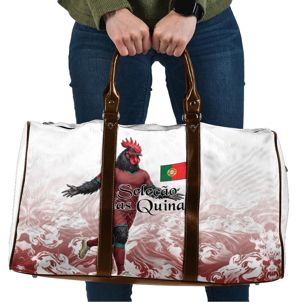 Portugal Football Selecao das Quinas Travel Bag Rooster Mascot Patriotic Ornate