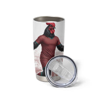 Portugal Football Selecao das Quinas Tumbler Cup Rooster Mascot Patriotic Ornate