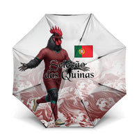 Portugal Football Selecao das Quinas Umbrella Rooster Mascot Patriotic Ornate
