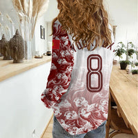 Personalized Portugal Football Selecao das Quinas Women Casual Shirt Rooster Mascot Patriotic Ornate