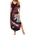 Scotland Family Matching Summer Maxi Dress and Hawaiian Shirt with Red Blue Tartan Pattern with Unicorn Illustration Saltire Flag and Where Tartan Meets Myth Quote Design - Wonder Print Shop