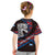 Scotland Kid T Shirt with Red Blue Tartan Pattern with Unicorn Illustration Saltire Flag and Where Tartan Meets Myth Quote Design - Wonder Print Shop