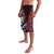 Scotland Lavalava with Red Blue Tartan Pattern with Unicorn Illustration Saltire Flag and Where Tartan Meets Myth Quote Design - Wonder Print Shop