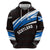 Scotland Lion Hoodie with Blue and White Saltire and Tartan Pattern - Wonder Print Shop