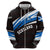 Scotland Lion Hoodie with Blue and White Saltire and Tartan Pattern - Wonder Print Shop