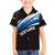Scotland Lion Kid Hawaiian Shirt with Blue and White Saltire and Tartan Pattern - Wonder Print Shop